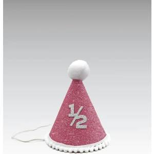 Pembe Altı Ay Kınası Yarım Yaş 1/2 Çocuk Mini Şapka