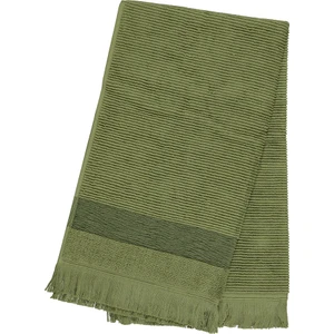 Street Yeşil %100 Pamuk Yüz Havlusu 50 x 90 cm