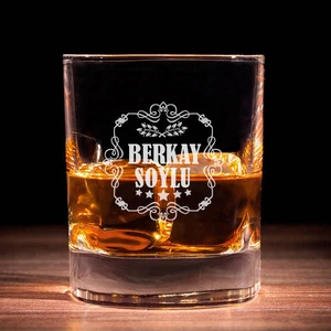 Kişiye Özel Isimli Viski Bardağı