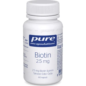 Pure Encapsulations Biotin 2.5 Mg 60 Kapsül