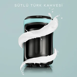 Hatır Hüps Sütlü Türk Kahve Makinesi Aqua Green