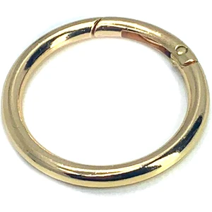 4cm Renkli Yaylı Yuvarlak Halka (10 Adet)