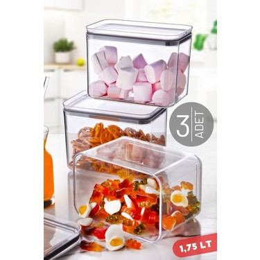 Nandy Home 1,75 Lt Dikdörtgen Contalı, Sızdırmaz Kapaklı Fiyatı