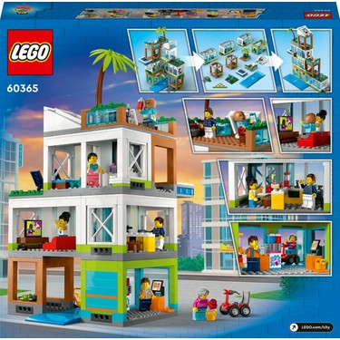 LEGO® City Apartman Binası 60365 - 6 Yaş ve Üzeri Çocuklar Fiyatı