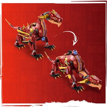 LEGO® NINJAGO® Heatwave Dönüşen Lav Ejderhası 71793 - 8 Yaş Fiyatı