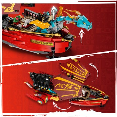 LEGO® NINJAGO® Destiny's Bounty - zamana karşı yarış 71797 - Fiyatı