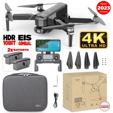 Sjrc F11 Pro Combo 4K Kameralı Drone Seti - 2 Batarya - 1.5 Km Menzil - 26 Dakika Uçuş Süresi +