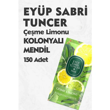 Eyüp Sabri Tuncer Kolonyalı Mendil Çeşme Limonu 150