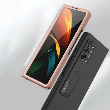 Galaxy Z Fold 2 おまけ付き Cep Case Galaxy Z Fold 2 Kılıf Z-Stand Manyetik Luxury Fiyatı