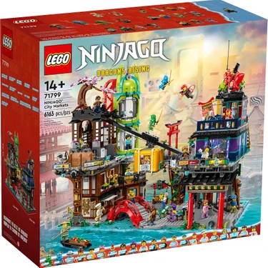 SJ MARKET ドンへ セット LEGO Ninjago® 71799 City Markets (6163 Parça) Fiyatı
