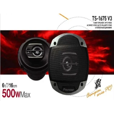 Pioneer TS-1675V3 Şampiyon Serisi Pro Hoparlör