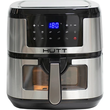 Hutt Oa7 Air Fryer 7,5 Lt. Cam Kapaklı Xxl 1800W Yağsız