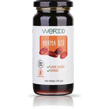 Wefood Hurma Özü 315 gr (Soğuk Sıkım)