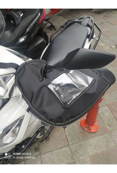 Aras Moto Honda Dio Uyumlu Telefon Tutuculu Elcik Koruma Aras Moto