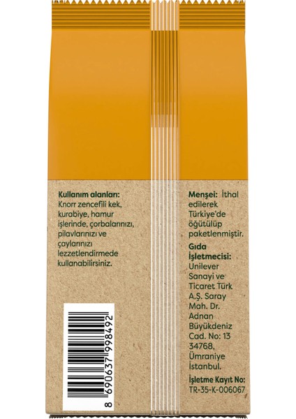 Baharat Serisi Zencefil 50 g