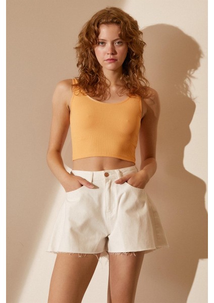 Askılı Crop Bluz