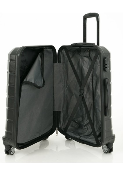 Abs Kırılmaz Üçlü Valiz Seyahat Seti fiyatları