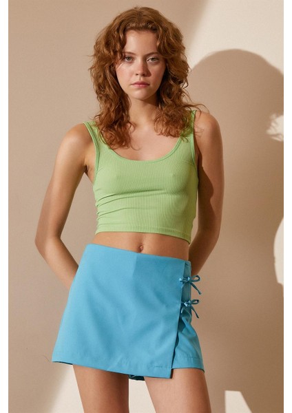 Askılı Crop Bluz