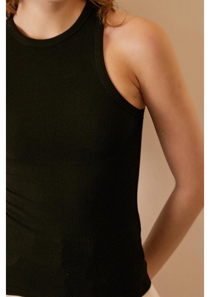 Bisiklet Yaka Top