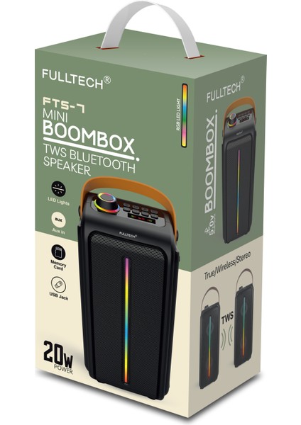 Fulltech Mini Boombox Speaker
