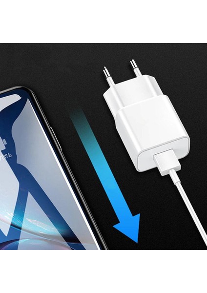 Android Cep Telefonlarına Uyumlu Eski Tip Micro USB Girişli Hızlı Şarj Aleti Cihazı Kablosu