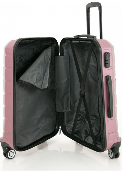 Abs Kırılmaz Üçlü Valiz Seyahat Seti modelleri