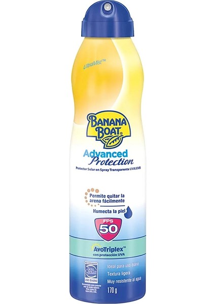 Banana Boat Advanced Protection Güneş Koruyucu 50 Spf 220 ml