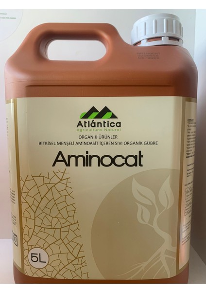 Atlantica Aminocat  Ithal Ispanya Bitkisel Menşeli Amino Asit 5 Lt