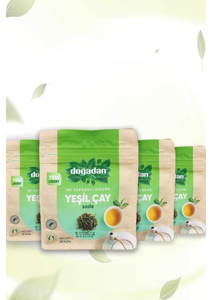 Dökme Yeşil Çay Sade 60 gr x 4 Adet