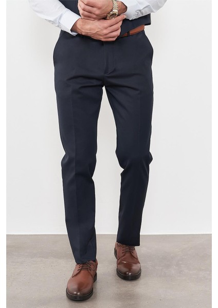 Çetinkaya Mentality 38 Yunter Loco Slim Fit Yelek Takım Elbise Lacivert modelleri