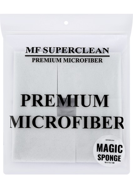 Superclean Melamin Temizlik - Sihirli Sünger - 4 'lü Paket