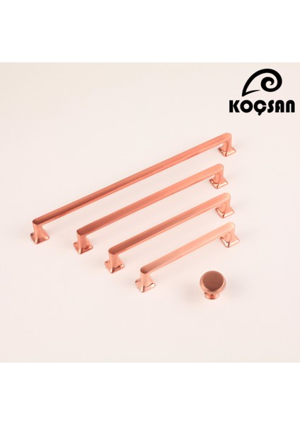 Vera Kulp Lüks Country Mutfak Mobilya Dolap Çekmece Kulpu Mat Rose 96 mm indirimleri