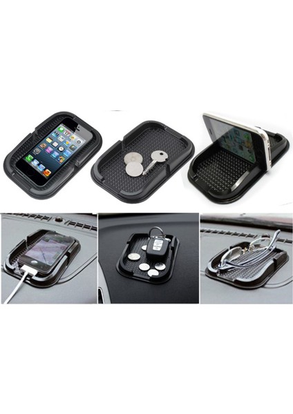 Havuzlu Torpido Üstü Telefon Navigasyon Standı Kaydırmaz Ped fırsatları