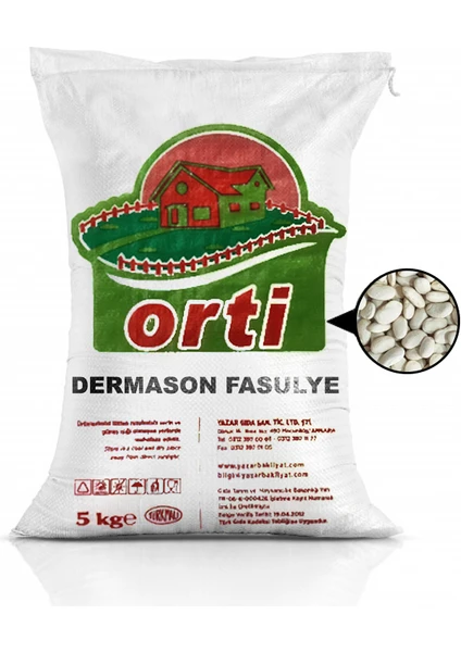 Dermason Fasulye 5 Kg.