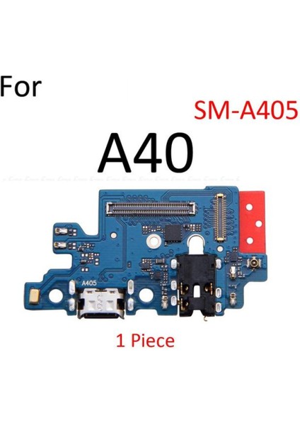 Samsung Galaxy A40 Full Orj Şarj Soketi Kulaklık Soketi