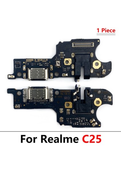 Oppo Realme C25 Şarj Soketi Kulaklık Soketi Orj