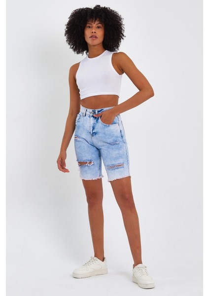 Özel Koleksiyon Denim ŞORT(4011M) modelleri