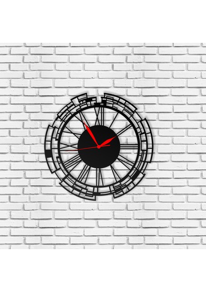 Duvar Saati Teknoloji Simgesi Tasarımlı Ev ve Ofis Için Dekoratif Metal Duvar Saati fiyatları