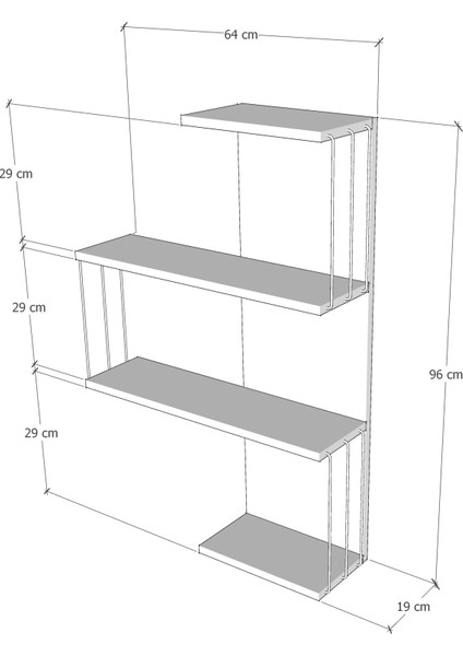 Destan Duvar Rafı modelleri