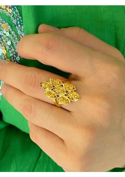 Dorika Toplu Mekik Modeli Altın Yüzük fiyatları