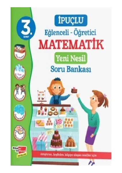 3.Sınıf İpuçlu Eğlenceli - Öğretici Matematik Yeni Nesil Soru Bankası