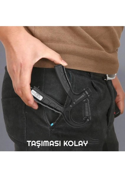 Sayaçlı Sertlik Ayarlanabilir 5-60KG Direnç El Egzersiz Yayı fırsatları