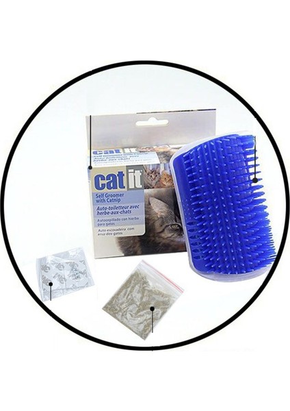 Kedi Kaşınma Aparatı Kaktüs Self Groomer