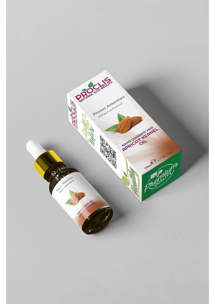 Kayısı Çekirdeği Yağı Apricot Kernel Oil 50 ml