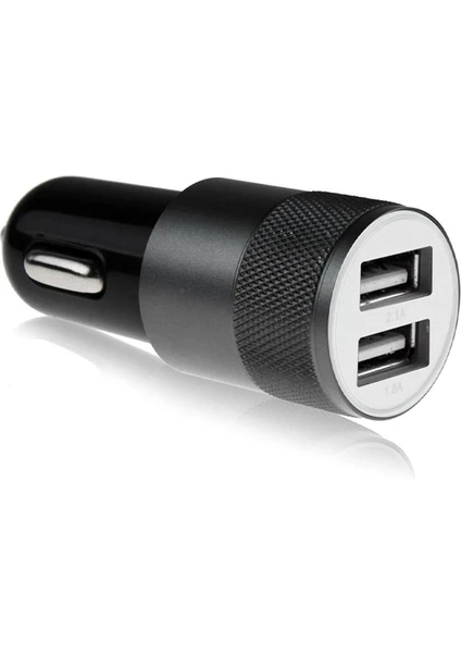 Çift USB Girişli  Çakmaklık Araç Otomobil Uyumlu  Çakmaklık Şarj Cihazı