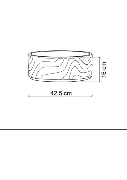 EY-4705 Tezgah Üstü Lavabo Beyaz fiyatları