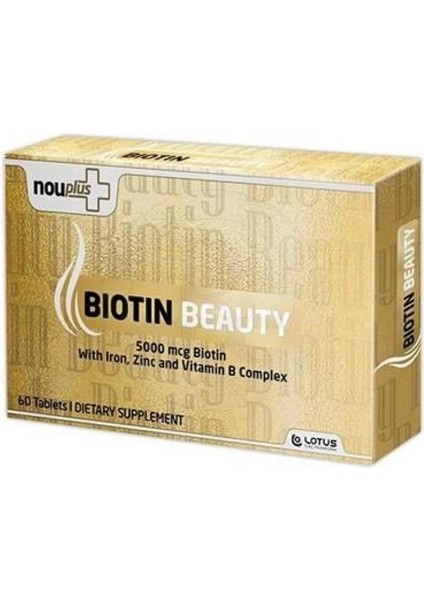 Biotin Beauty Biotin 5000 mcg 60 Tablet