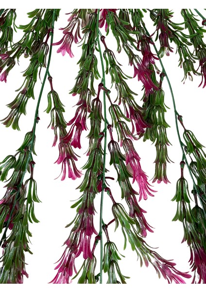 Yapay Fuşya Detaylı Lotus Çiçeği Sarkıt 80X50 indirimleri