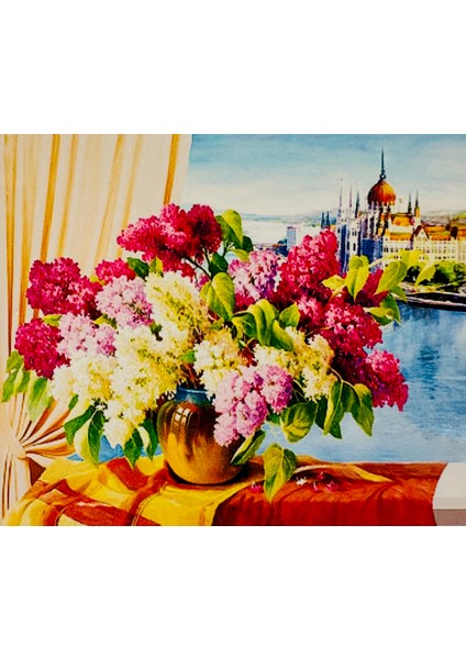 Hı Stone 5d Elmas Boncuk Taş Işleme Mozaik Goblen Kit 50X40CM GC74511