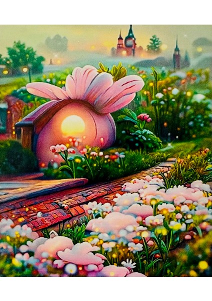 Hı Stone 5d Elmas Boncuk Taş Işleme Mozaik Goblen Kit 50X40CM GC84274